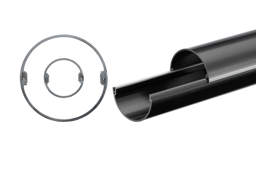 Semitubo para conductos de cables KKHR 110