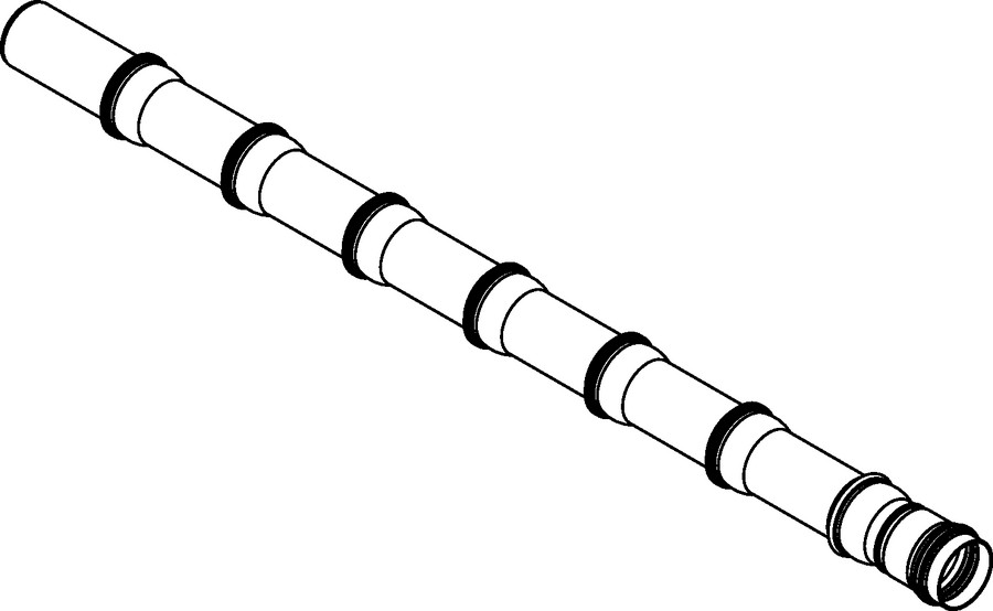 Curvas articuladas para conductos de cables KKGB