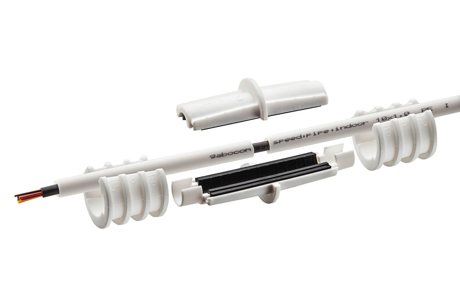 Conector divisible EBM interior conectar speedpipe ocupado interior.