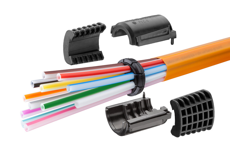 speedpipe pipe bracing ground SRV-G tc con EZA-t para el sellado.