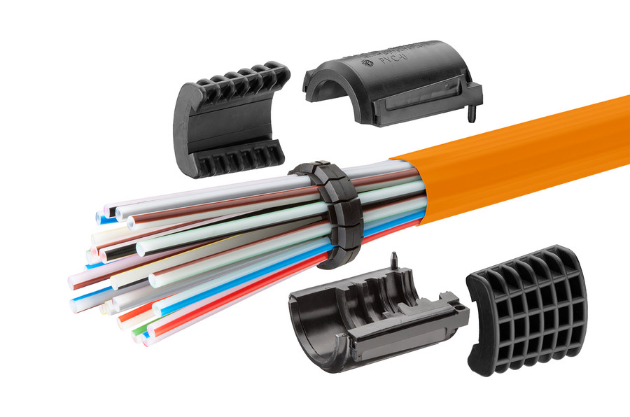 speedpipe pipe bracing ground SRV-G tc con EZA-t para el sellado.