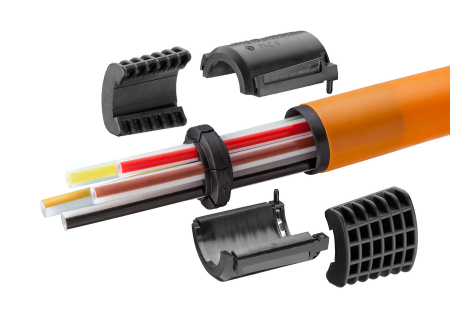 speedpipe pipe bracing ground SRV-G con EZA-t y Shi para instalaciones de tubo en tubo.