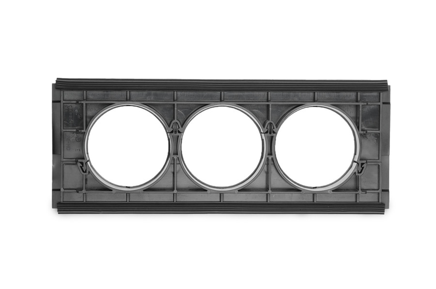 Utilice las placas de inserción EP para introducir los tubos en las cajas de derivación y en las pequeñas arquetas.