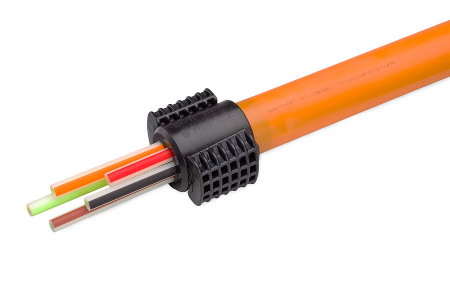 speedpipe pipe bracing ground SRV-G con EZA-t para instalaciones de tubo en tubo.
