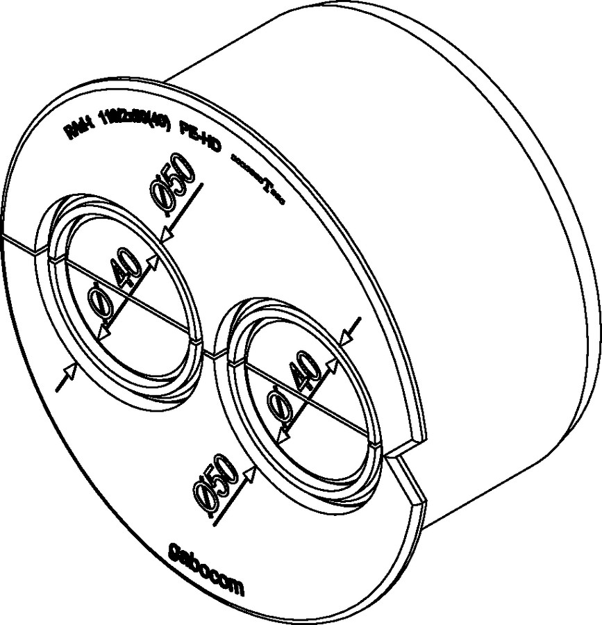 Adaptador de tubos RAd-t