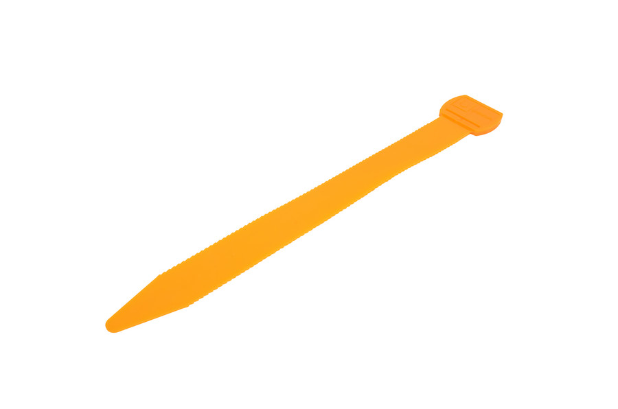 cinta de identificación naranja