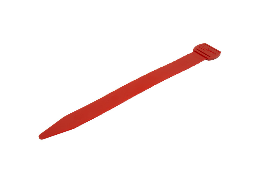 cinta de identificación rojo