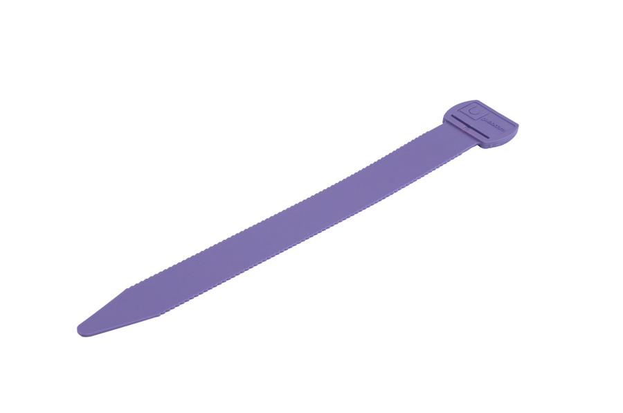 cinta de identificación violeta