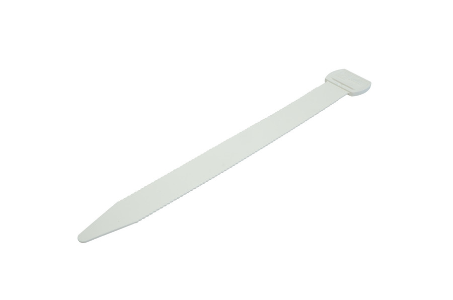 cinta de identificación blanco