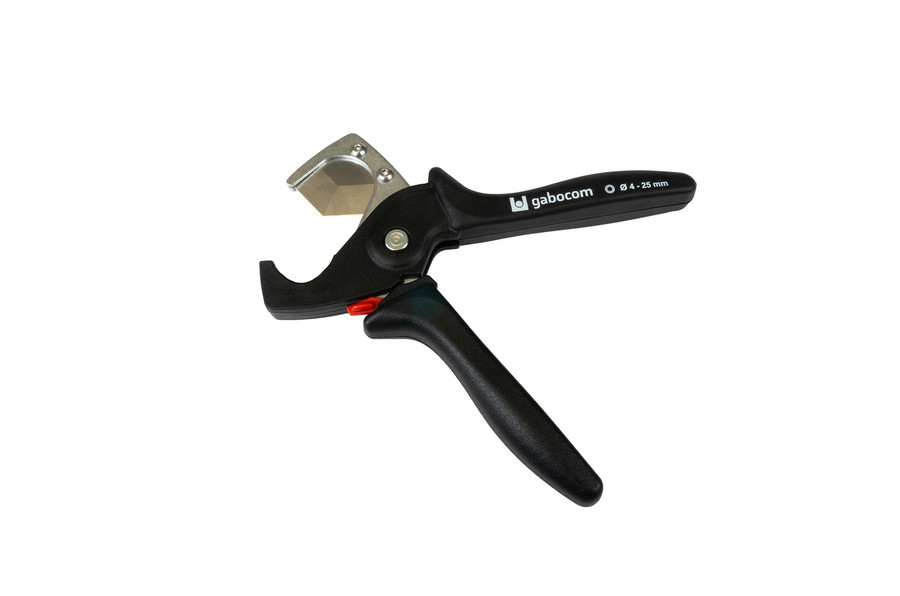Cortador speedpipe para un corte sin virutas y en ángulo recto.