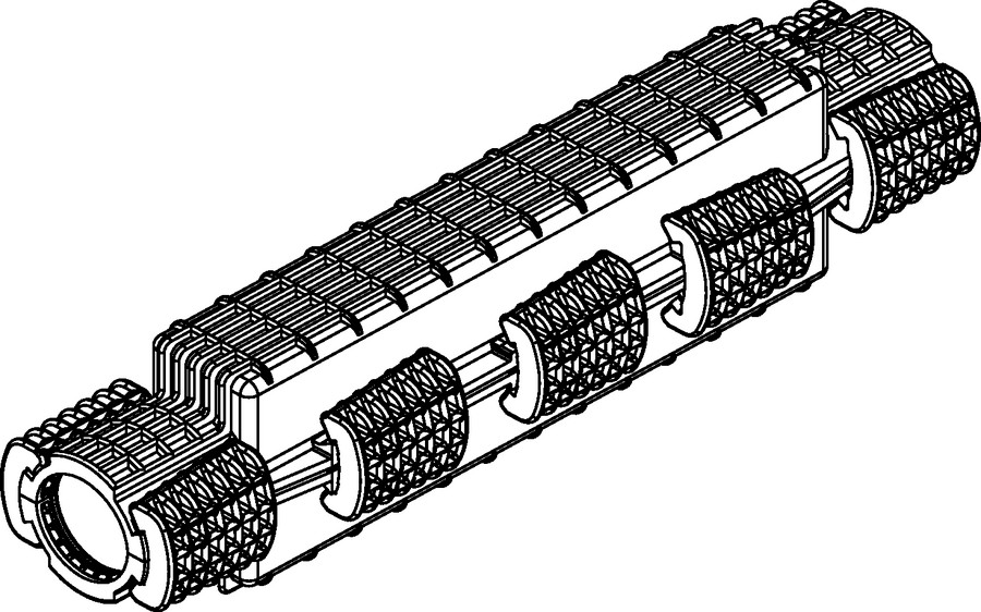 Mangas para subconductos SRV-M